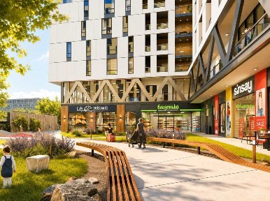 Комерційне приміщення 42.4 м² з потенційними орендарями в ЖК Lake View - вул. Володимира Великого, 2А - без комісії
