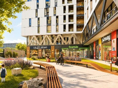 Комерційне приміщення 42.4 м² з потенційними орендарями в ЖК Lake View - вул. Володимира Великого, 2А - без комісії