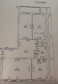 ЖК Павловский Квартал! Клочковская 117! Научная! 3к 105м2+кладовка