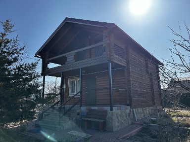 Продам дачный участок со срубом и гаражем в селе Малое по Киевской трассе 11.5 соток со срубом