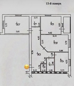 ‼️ЖК ИНФИНИТИ‼️Эксклюзив! ‼️3-комн. пентхаус 117 м2 Центр Каскад