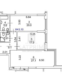 Продаж 3к квартири 83 кв. м на вул. Звіринецька 70А, кв. 402 • ID 34773835