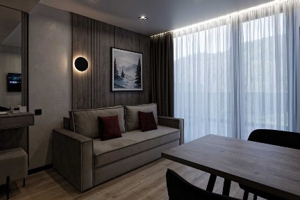 Апартамент в преміальному комплексі Glacier Premium Apartments в Буковелі