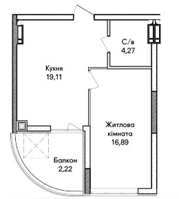 Новий будинок, розстрочка, поруч річка. Укриття, 1к