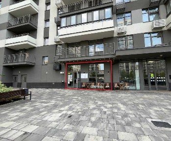 ПРОДАЖ ГОТОВОГО БІЗНЕСУ. ФАСАД. Приміщення 37м | РЕМОНТ | КАФЕ | вул. Олександра Олеся | ЖК Варшавський 2