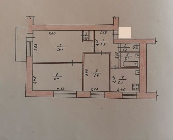 Продам 3-х кімнатну квартиру