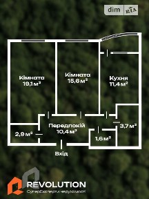 Продаж 2к квартири 68.5 кв. м на вул. Воскресенська 14Б • ID 34786193
