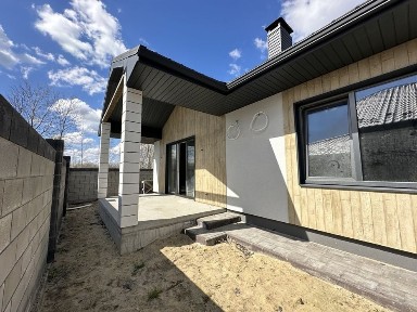 Сучасний будинок 100 м² | Вже виконано значний обсяг робіт | Газ | Розтермінування