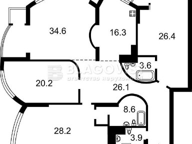 Продаж 4к квартири (170м2) в ЖК Смарагдовий, Шаповала, Мокра, центр