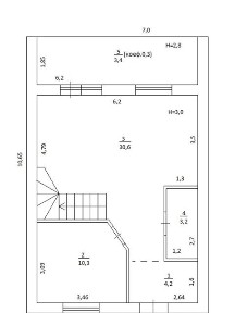 Продаж 3 поверхового таунхауса з ділянкою на 2 сотки, 110 кв. м, 4 кімнати, на вул. Святомихайлівська • ID 34794201