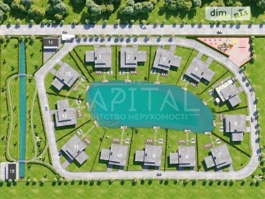 Продаж 1 поверхового будинку з ділянкою на 10 соток, 240 кв. м, 4 кімнати, на вул. Піщана • ID 34856590