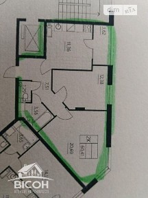 Продаж 2к квартири 60 кв. м на вул. Чернівецька • ID 34800952