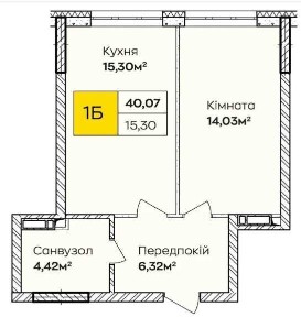 1-к в Києві під єОселю - внесок від 520 910 грн, платіж близько 11 600 грн/міс