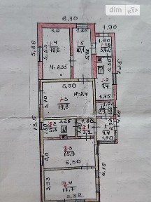 Продаж частини будинку на вул. Бориса Тена 44, 3 кімнати • ID 34811317