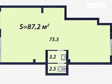 Від власника! Оренда фасадного приміщення 87 м² у ЖК «Місто Квітів» Тираспольська 54