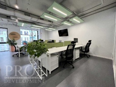 БЕЗ% Мебльований офіс в бизнес центрі (290 м2)