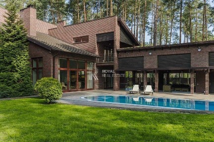 Продажа Дома 500м2 Буча Лес Бассейн Спортзал Закрытый КГ Подвал ГАЗ