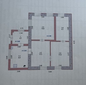 Продам 4х кімнатний будинок з гаражем/ Довгинцево