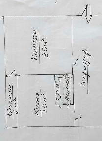 Без% Сдам велику1к квартиру, Метро Дорогожичі 5хв пішки, 44 мкв, 2 пов