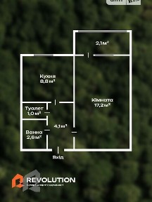 Без комісії. Продаж 1к квартири 35.8м2, м. Біла Церква, вул. В. Симоненка 4, єВідновлення