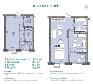Продаж 1-кімн кварири, с. Софіівська Борщагівка