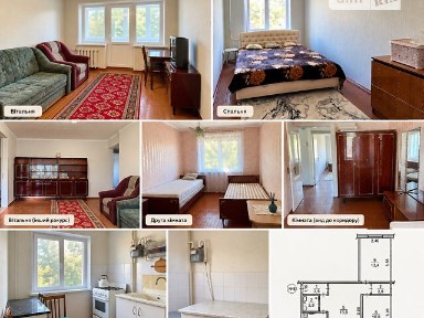 Продаж 3к квартири 57 кв. м на вул. Костенко • ID 34821363