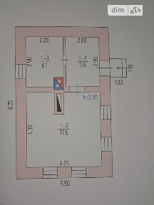 Продаж 1 поверхового будинку з ділянкою на 17.6 сотки, 29.5 кв. м, 2 кімнати, на вул. Набережна 2 • ID 34815863