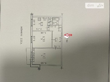 Продаж 2к квартири 48.6 кв. м на просп. Князя Володимира Великого • ID 34822806