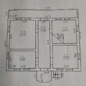 Продам будинок 80 м² у с. Брідок Чернівецького району (село біля Дністра).
