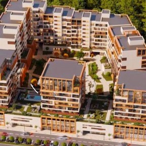 Продаж чорнової 1,5к квартири ЖК For Life | Переуступка | Однушка | Однокімнатна | Боздош | Набережна |