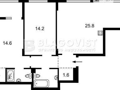 Продаж 3к квартири 80 кв. м на вул. Салютна 2/6 • ID 34828566
