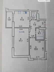Продаж 2к квартири 59.3 кв. м на вул. Миколи Гулака 2А • ID 34826207