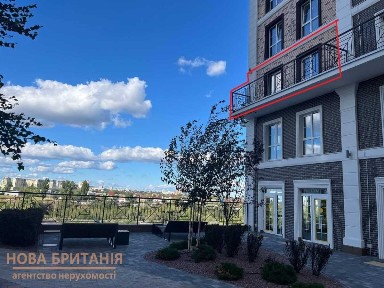 Продаж 1к квартира 47м2, 3 поверх з балконами, кутова, ЧАСТКОВИЙ РЕМОНТ, ЖК Нова Англія