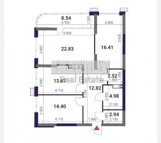Продаж нової 3к квартири 99м2 Great (Грейт) Причальна 12 Дніпровська набережна