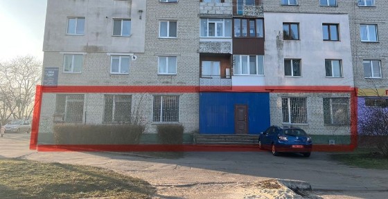 Продам комерційну нерухомість на першому поверсі Здолбунів 480м. кв.