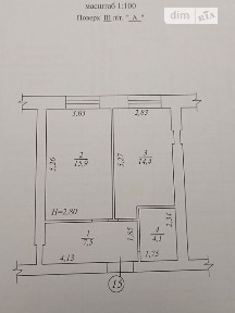 Продаж 1к квартири 42 кв. м на вул. Праведників світу 7 • ID 34829972