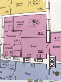 Продаж 1к квартири 43 кв. м на вул. Героїв Десантників 19 • ID 34829574