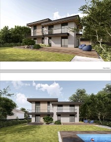 Село Перемога, продаж дуплексу 105 м²+ 8 соток