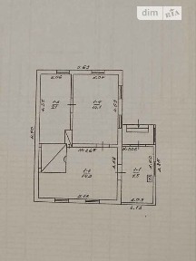 Продаж 1 поверхового будинку 45 кв. м, 2 кімнати • ID 34830578