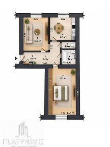 Продаж 2к квартири 52 кв. м на вул. Генерала Алмазова 1 • ID 34833711