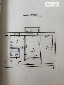 Продаж 2к квартири 44 кв. м • ID 34830422