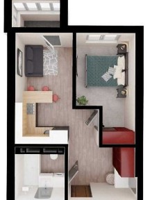 Продаж 2к квартири 40 кв. м на вул. Олега Мудрака 1Б • ID 34840041