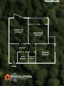 Продаж 2к квартири 70.6 кв. м на вул. Драгоманова 2 • ID 34839598