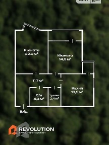 Продаж 2к квартири 70.6 кв. м на вул. Драгоманова 2 • ID 34839598