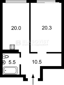 Продаж 1к квартири 57 кв. м на вул. Глибочицька 73 • ID 34838331