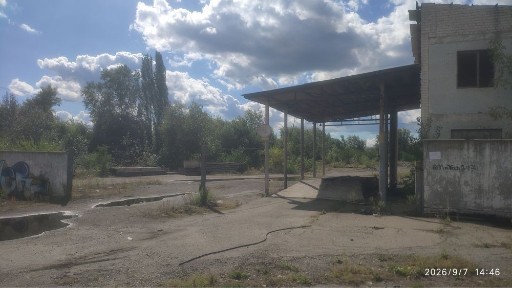 Виробнича база 2713 м2 на ділянці 1,59 га, Дніпро