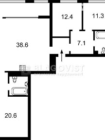 Продаж 3к квартири 113 кв. м на вул. Зарічна 6 • ID 34848094
