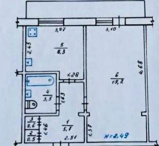 продажа 1 квартиры улучшенной планировки метро Дворец Спорта