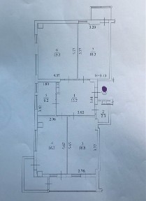 3 СПАЛЬНИ! ЖК Павловский Квартал! Сухумская 22! Стр сост. Продам 4К 106 м2