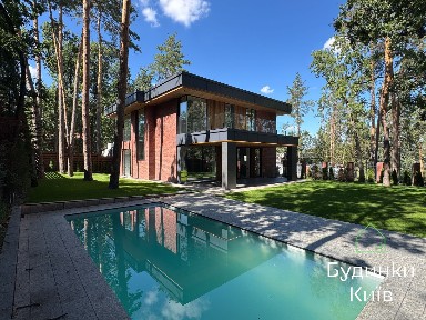 КМ Нова Ходосівка Продаж нового хай-тек будинку в лісі з укриттям